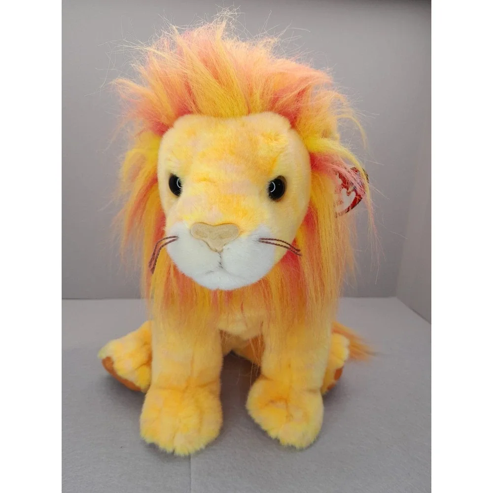 Ty Beanie Buddy Bushy Lion 12